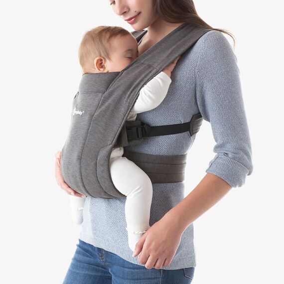 Marsupiu Embrace Heather Grey Ergobaby, Culoare: Gri - poza 2 - ExclusivMAG.ro