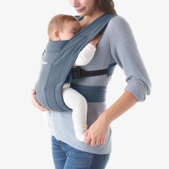 Marsupiu Embrace Oxford Blue Ergobaby, Culoare: Blue - poza 3 - ExclusivMAG.ro