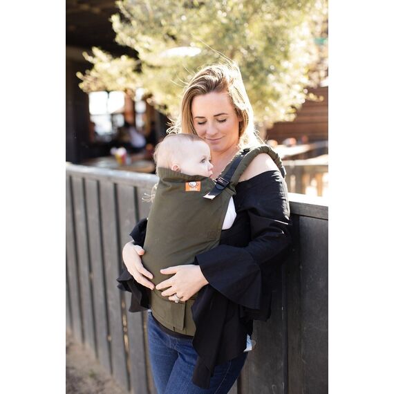 Marsupiu Tula Toddler Canvas Olive - Baby Tula - poza 2 - ExclusivMAG.ro