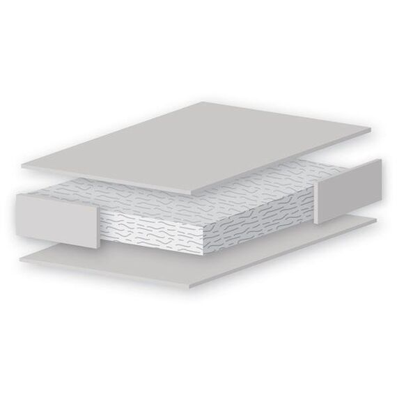Saltea din Fibre cu Husa Impermeabila 60 x 120 - East Coast - poza 2 - ExclusivMAG.ro