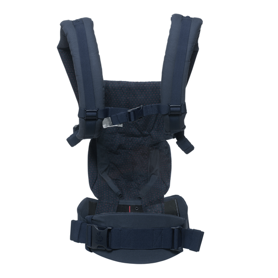 Marsupiu Omni 360 Navy Mini Dots Ergobaby - poza 2 - ExclusivMAG.ro
