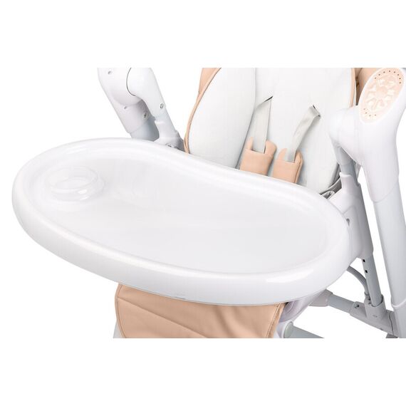Scaun de masa cu leagan electric Caretero INDIGO 2 in 1 Pink, Culoare: Roz - poza 4 - ExclusivMAG.ro