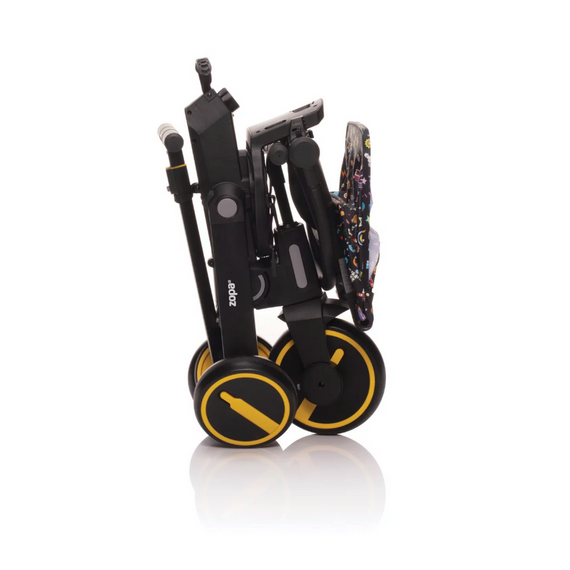 Tricicleta pliabila Zopa 7 in 1, de la 10 luni - 5 ani, Nova 2 Cosmic Black, Culoare: Negru - poza 5 - ExclusivMAG.ro