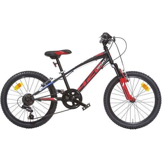 Bicicleta copii Dino Bikes 20' MTB baieti Sport negru cu 6 viteze si suspensie  - ExclusivMAG.ro