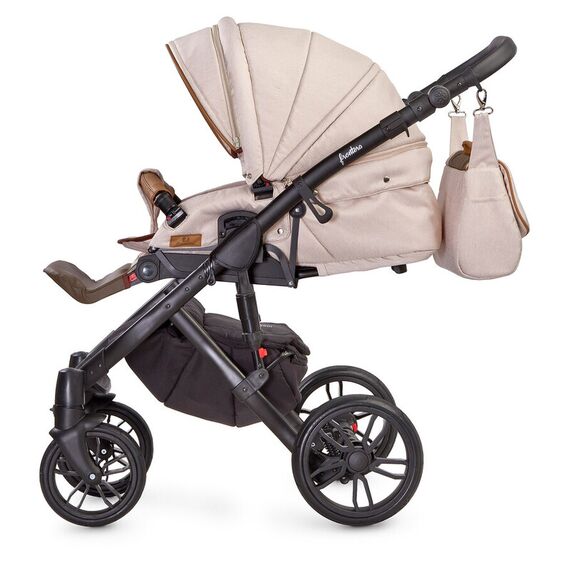 Carucior Camini FRONTERA 2 in 1 Bej, Culoare: Crem - poza 6 - ExclusivMAG.ro