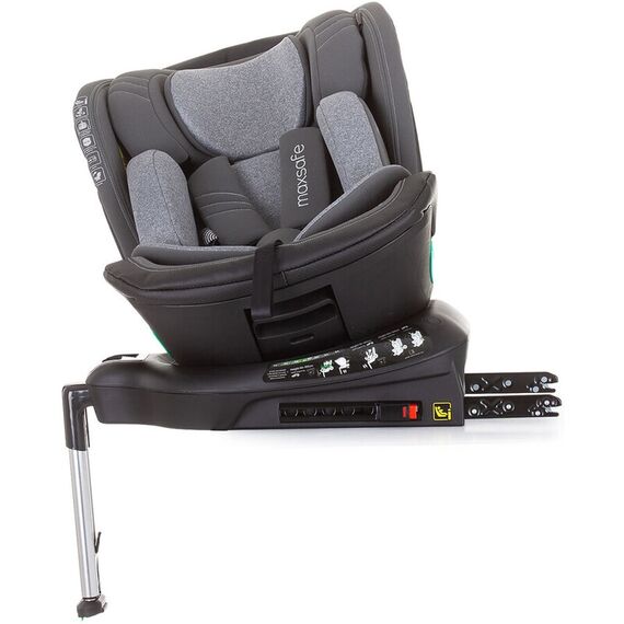 Scaun auto Chipolino Max Safe I-Size 40-150 cm graphite cu sistem Isofix, Culoare: Gri, Grupa: 0-36kg (0 luni - 12 ani) - poza 9 - ExclusivMAG.ro