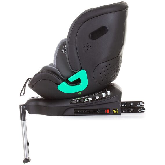 Scaun auto Chipolino Max Safe I-Size 40-150 cm graphite cu sistem Isofix, Culoare: Gri, Grupa: 0-36kg (0 luni - 12 ani) - poza 5 - ExclusivMAG.ro