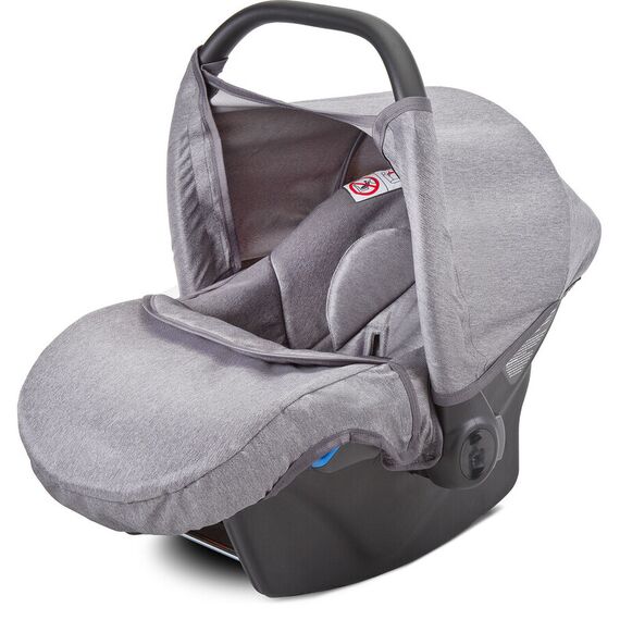 Scaun auto Camini MUSCA 0-10 Kg Grafit, Culoare: Gri, Grupa: 0-13kg (0 luni - 12 luni)  - ExclusivMAG.ro