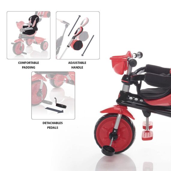 Tricicleta reglabila Zopa ZooGo Bee - poza 5 - ExclusivMAG.ro