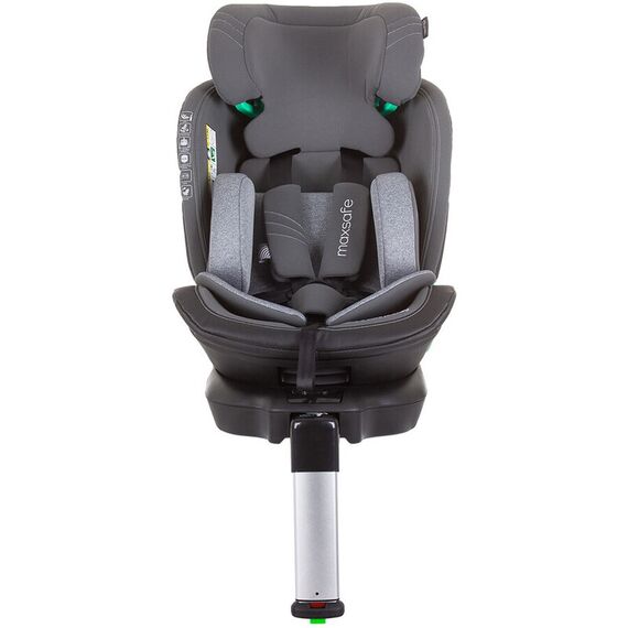 Scaun auto Chipolino Max Safe I-Size 40-150 cm graphite cu sistem Isofix, Culoare: Gri, Grupa: 0-36kg (0 luni - 12 ani) - poza 4 - ExclusivMAG.ro