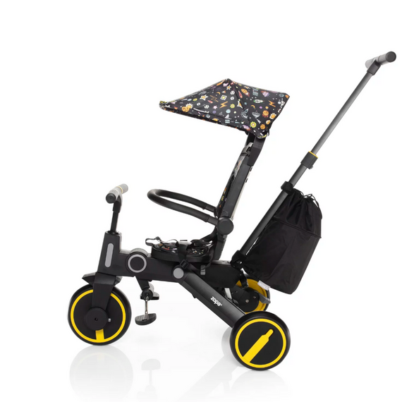 Tricicleta pliabila Zopa 7 in 1, de la 10 luni - 5 ani, Nova 2 Cosmic Black, Culoare: Negru - poza 3 - ExclusivMAG.ro
