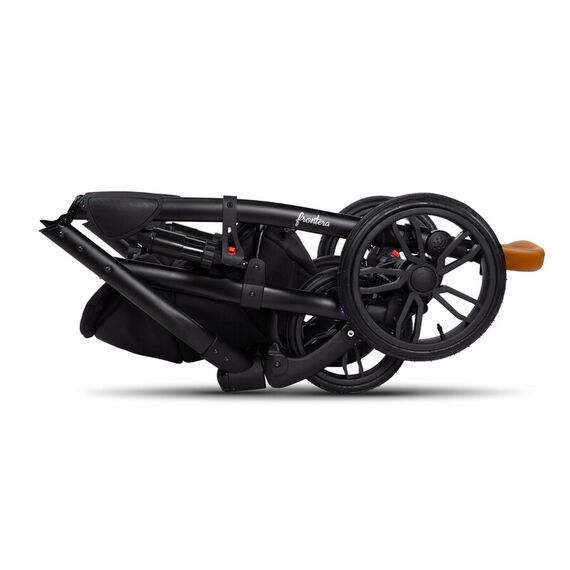 Carucior Camini FRONTERA 2 in 1 Silver, Culoare: Gri/Negru - poza 9 - ExclusivMAG.ro