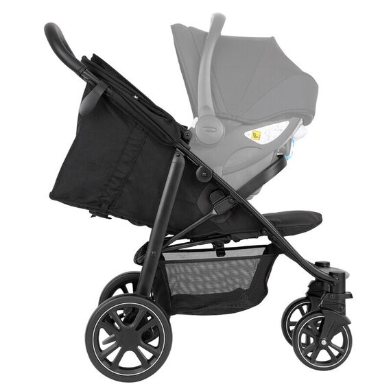 Carucior Graco EeZeFold Midnight, Culoare: Negru, Model: sport - poza 6 - ExclusivMAG.ro