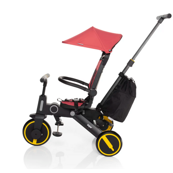 Tricicleta pliabila Zopa 7 in 1, de la 10 luni - 5 ani, Nova 2 Racing Red, Culoare: Rosu - poza 4 - ExclusivMAG.ro