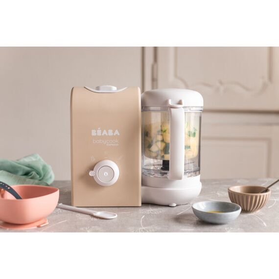 Robot Beaba Babycook Express Clay Earth, Culoare: Crem - poza 8 - ExclusivMAG.ro