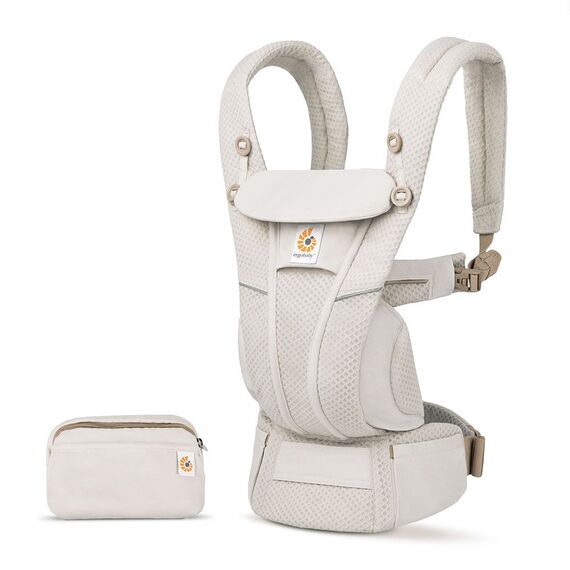 Marsupiu Omni Breeze Natural Beige Ergobaby, Culoare: Bej  - ExclusivMAG.ro