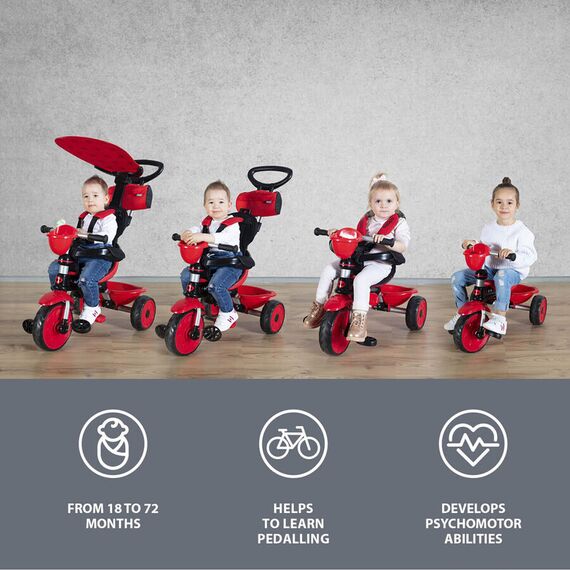 Tricicleta reglabila Zopa ZooGo Bee - poza 7 - ExclusivMAG.ro