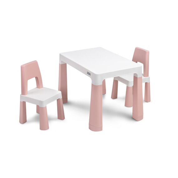 Set masuta cu scaunele pentru copii Toyz MONTI Roz, Culoare: Roz  - ExclusivMAG.ro
