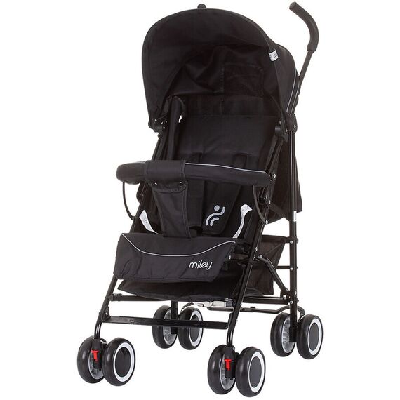 Carucior sport Chipolino Miley ebony, Culoare: Negru - poza 2 - ExclusivMAG.ro