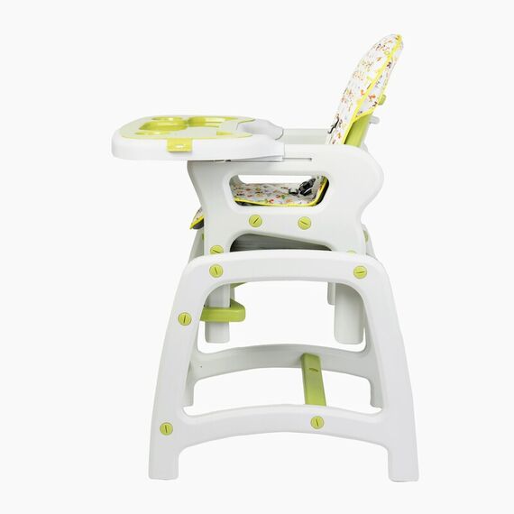 Scaun de masa Juju Eat&Play, Verde, Culoare: Verde - poza 6 - ExclusivMAG.ro