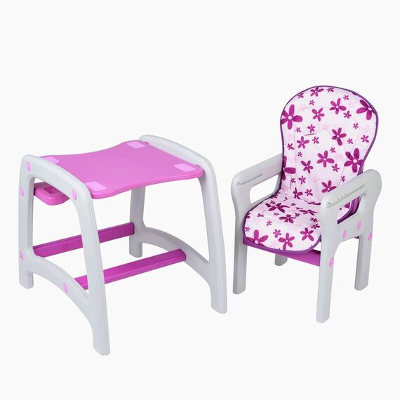Scaun de masa Juju Eat&Play, Mov, Culoare: Mov - poza 3 - ExclusivMAG.ro