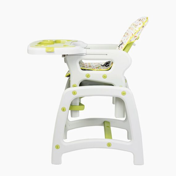 Scaun de masa Juju Eat&Play, Verde, Culoare: Verde - poza 7 - ExclusivMAG.ro