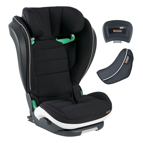 Scaun auto BeSafe iZi Flex Fix i-Size - Fresh Black Cab, Culoare: Negru, Grupa: 15-36kg (4 ani - 12 ani)  - ExclusivMAG.ro