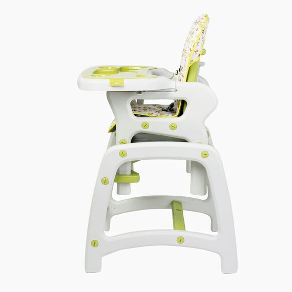 Scaun de masa Juju Eat&Play, Verde, Culoare: Verde - poza 5 - ExclusivMAG.ro