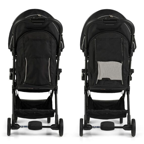 Carucior Leclerc Influencer Air Piano Black, Culoare: Negru, Model: sport - poza 4 - ExclusivMAG.ro