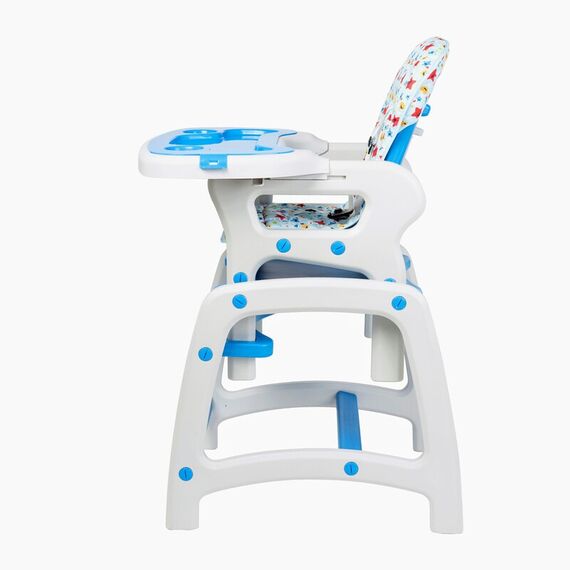 Scaun de masa Juju Eat&Play, Albastru, Culoare: Albastru - poza 6 - ExclusivMAG.ro