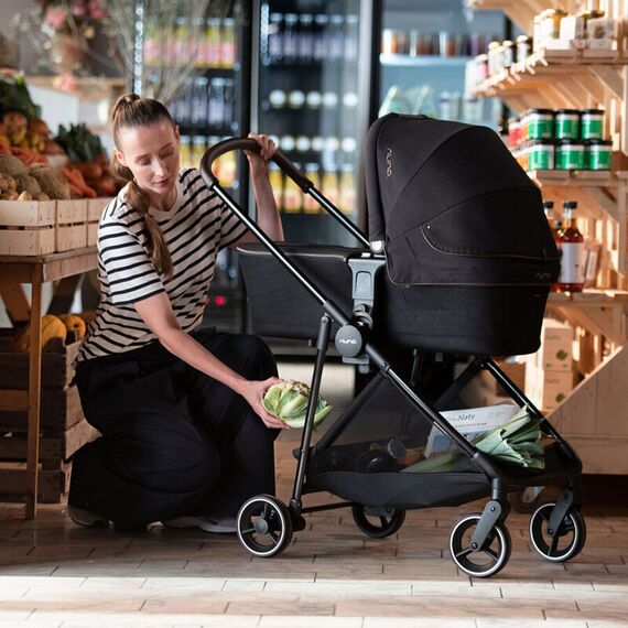 Carucior ultra-usor Nuna IXXA colectia Riveted, Culoare: Negru - poza 8 - ExclusivMAG.ro