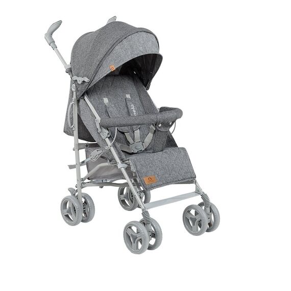 Carucior sport Lionelo Irma, Grey/ Dark Grey, Culoare: Gri, Model: sport  - ExclusivMAG.ro