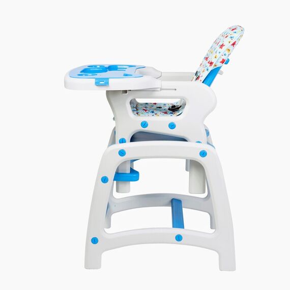 Scaun de masa Juju Eat&Play, Albastru, Culoare: Albastru - poza 7 - ExclusivMAG.ro