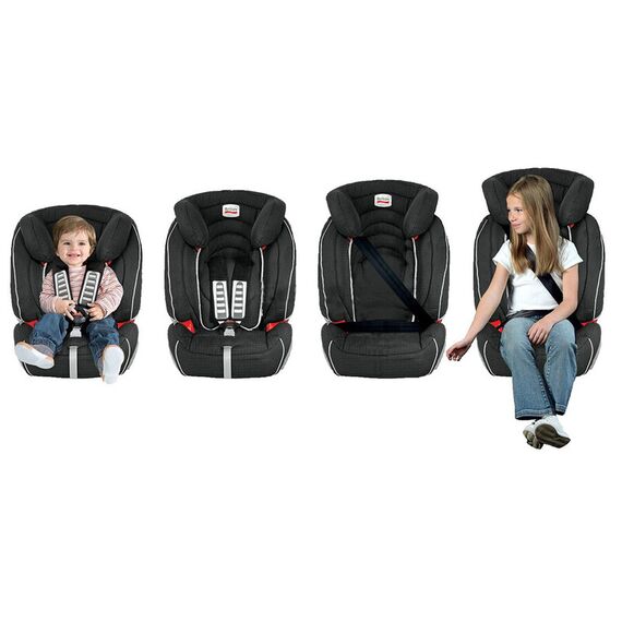 Scaun auto Evolva 123 Plus Black Marble Britax-Romer, Culoare: Gri/Negru, Grupa: 9-36kg (9 luni - 12 ani) - poza 4 - ExclusivMAG.ro