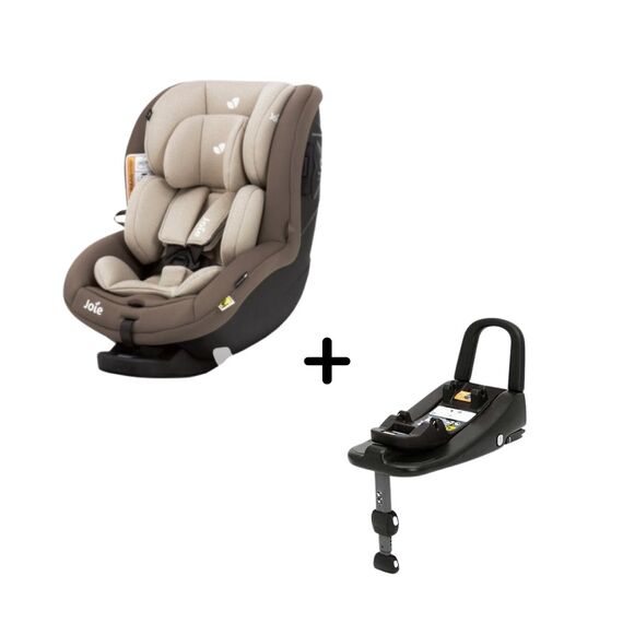 Scaun auto i-Anchor Advance 40-105 cm, Wheat + Baza Isofix i-Size i-Base Advance Joie - poza 2 - ExclusivMAG.ro