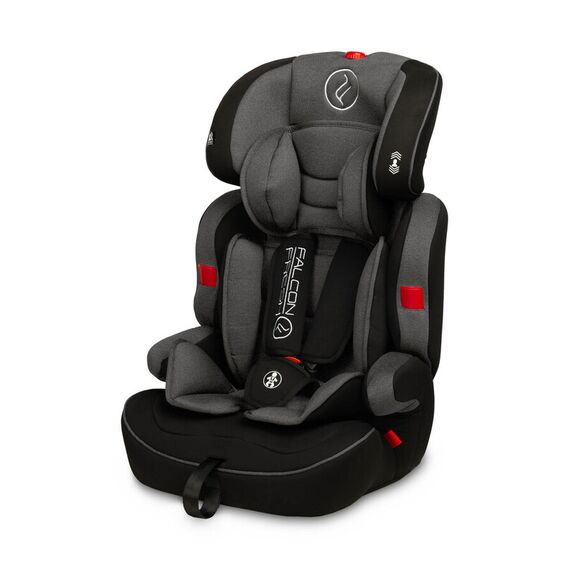 Scaun auto pentru copii Caretero FALCON FRESH 9-36 Kg Grafit, Culoare: Gri/Negru, Grupa: 9-36kg (9 luni - 12 ani)  - ExclusivMAG.ro