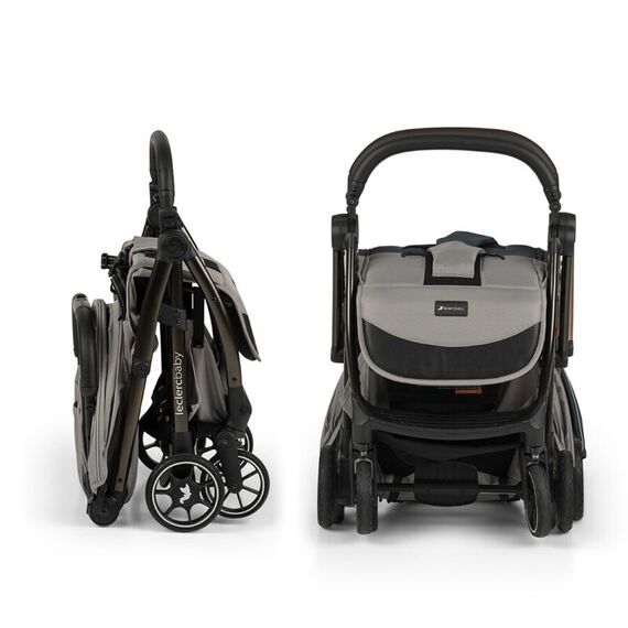 Carucior Leclerc Influencer Air Violet Grey, Culoare: Gri, Model: sport - poza 5 - ExclusivMAG.ro