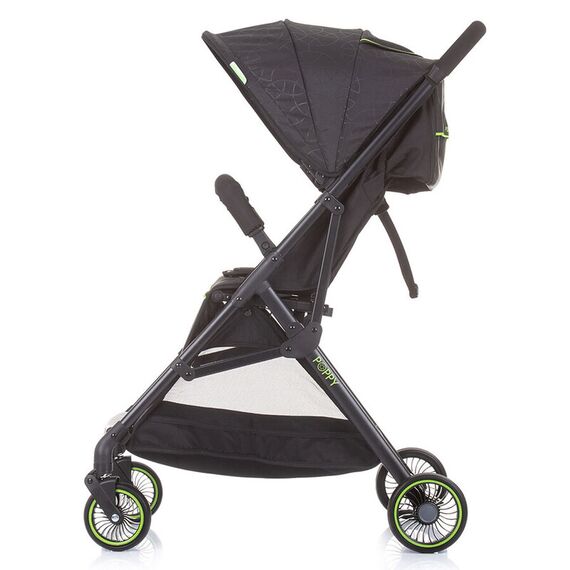 Carucior sport Chipolino Poppy ebony, Culoare: Negru - poza 3 - ExclusivMAG.ro