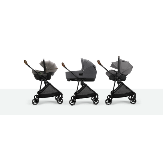 Carucior ultra-usor Nuna IXXA colectia Riveted, Culoare: Negru - poza 5 - ExclusivMAG.ro