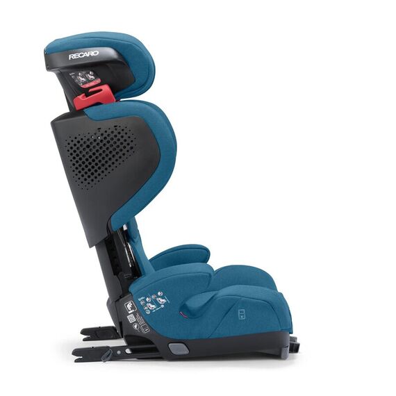 Scaun auto cu isofix Recaro Mako 2 ELITE Exclusiv Steel Blue, Culoare: Albastru, Grupa: 15-36kg (4 ani - 12 ani) - poza 4 - ExclusivMAG.ro