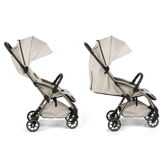 Carucior Leclerc Influencer Air Cloudy Cream, Culoare: Crem, Model: sport - poza 4 - ExclusivMAG.ro