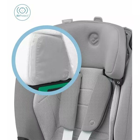 Scaun auto Maxi-Cosi Titan Pro2 I-Size AUTHENTIC GREY, Culoare: Gri deschis, Grupa: 9-36kg (9 luni - 12 ani) - poza 9 - ExclusivMAG.ro