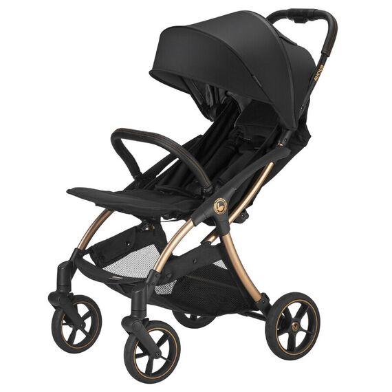 Carucior Avova City Ranger Black Gold, Culoare: Negru  - ExclusivMAG.ro