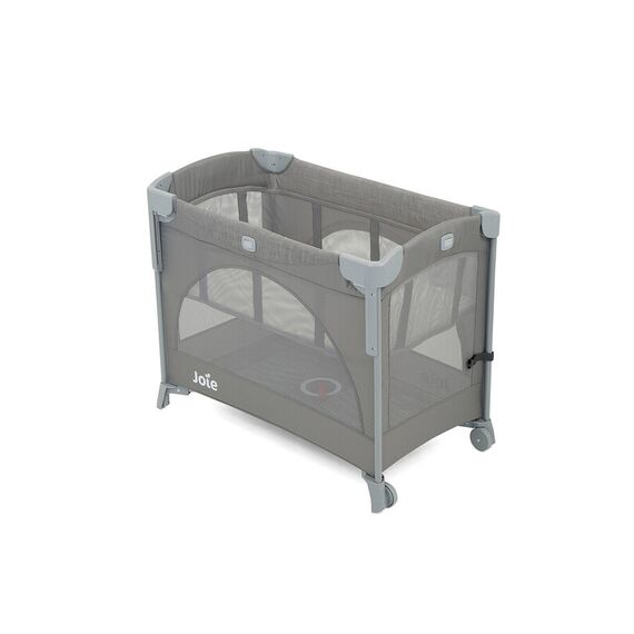 Patut pliant pentru cosleeping Joie Kubbie Foggy Gray, Culoare: Gri, Dimensiuni: 95x65  - ExclusivMAG.ro