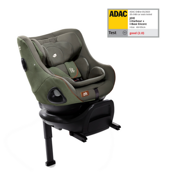Scaun auto rotativ Joie i-Size i-Harbour Signature Pine, 40-105 cm + Baza i-Size i-Base Encore, Culoare: Verde, Grupa: 0-18kg (0 luni - 4 ani) - poza 9 - ExclusivMAG.ro