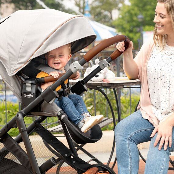 Carucior Graco Near2Me Oatmeal, Culoare: Crem - poza 6 - ExclusivMAG.ro