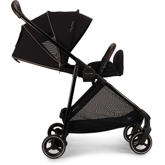 Carucior ultra-usor Nuna IXXA colectia Riveted, Culoare: Negru - poza 4 - ExclusivMAG.ro