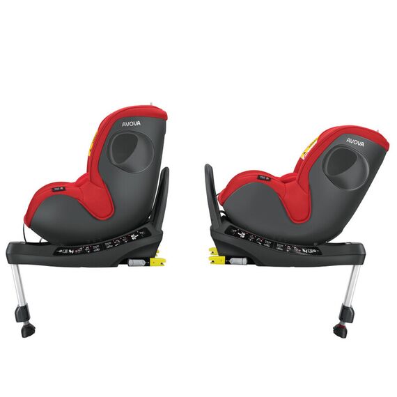 Scaun auto Avova Sperber-Fix 61 Maple Red, Culoare: Rosu, Grupa: 61-105cm (4luni - 4ani) - poza 4 - ExclusivMAG.ro