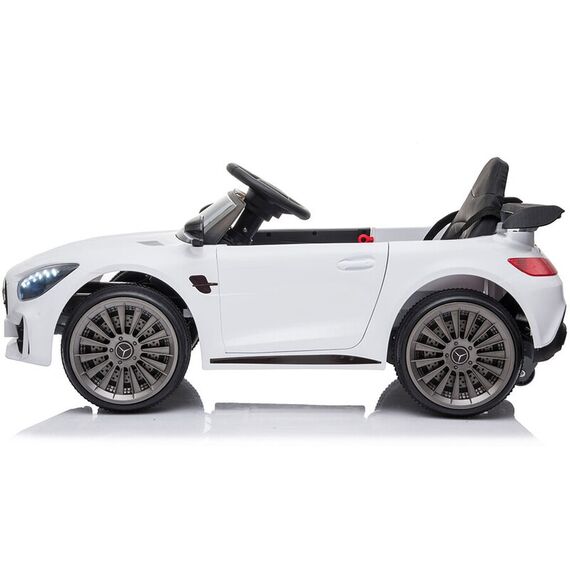 Masinuta electrica Hubner Mercedes Benz AMG white, Culoare: Alb, Capacitate acumulator: 12V - poza 4 - ExclusivMAG.ro