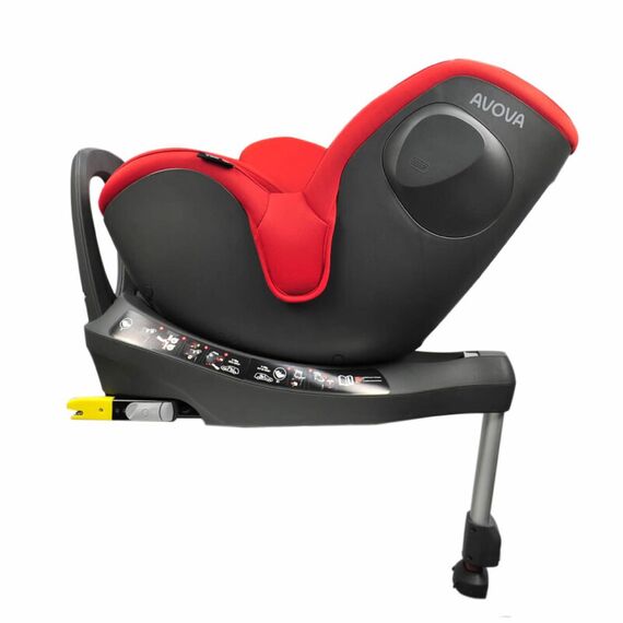 Scaun auto Avova Sperber-Fix i-Size Maple Red, Culoare: Rosu, Grupa: 0-18kg (0 luni - 4 ani) - poza 4 - ExclusivMAG.ro